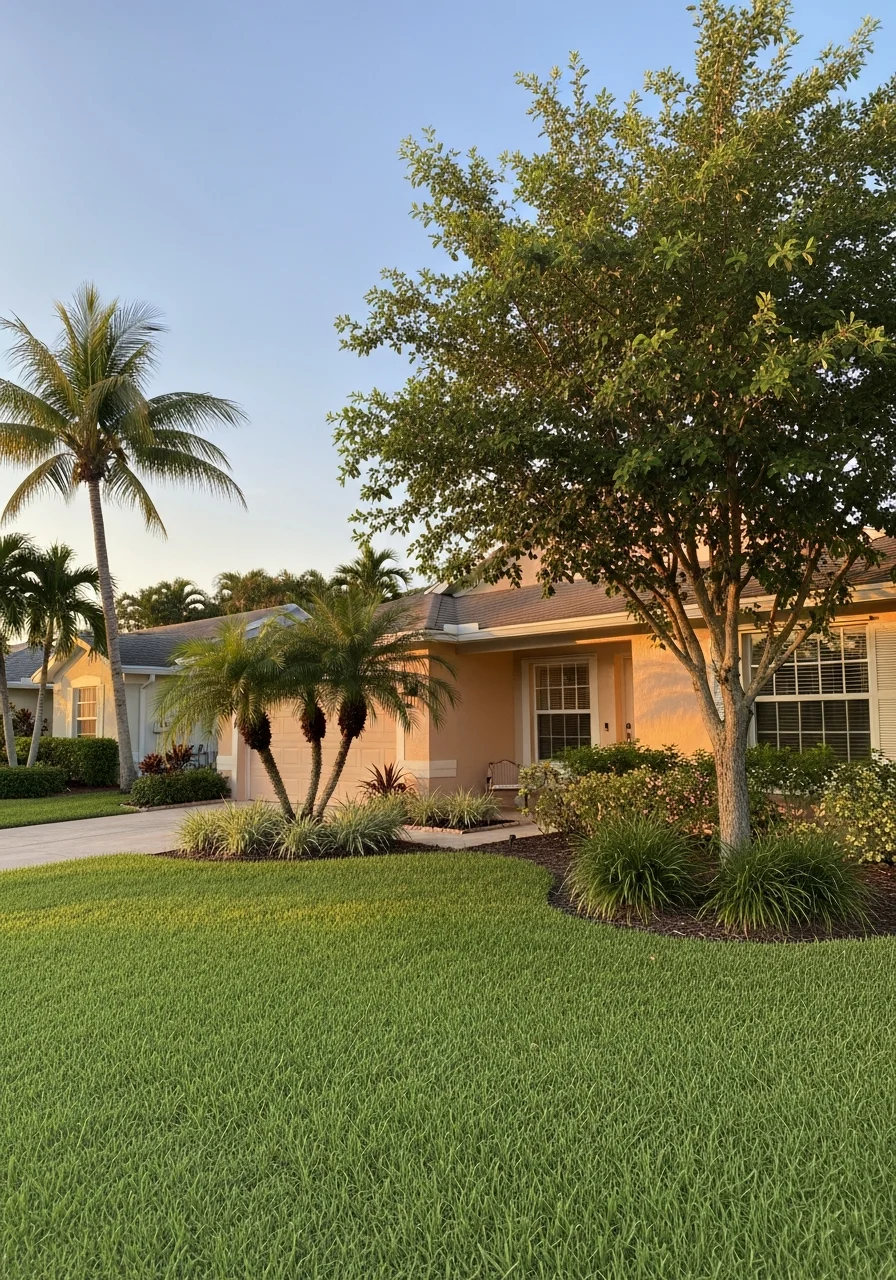 Boynton Beach home exterior featuring established community character, residential architecture, and neighborhood context.